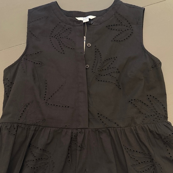 NWT Black eyelet midi dress - Picture 4 of 7